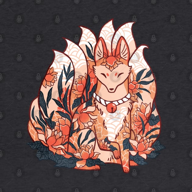 Kitsune Spirit Fox by MichelleScribbles